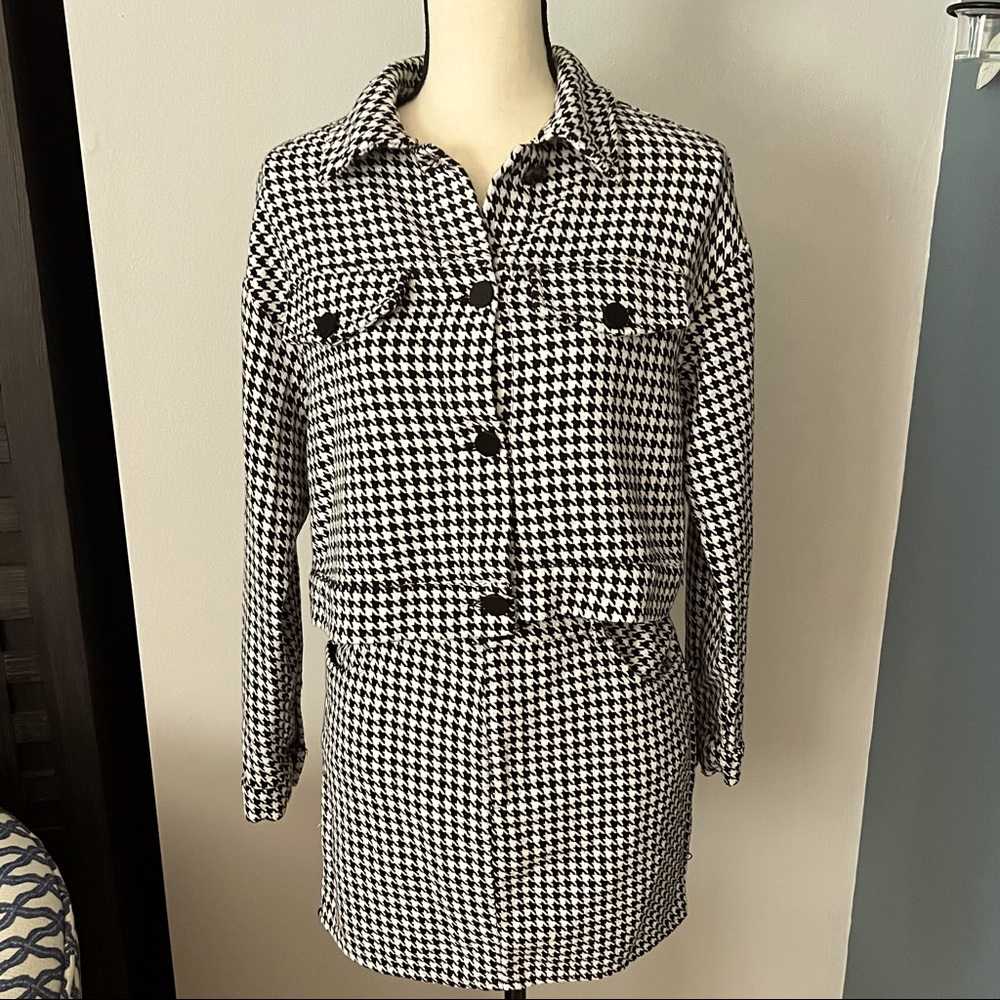 Shein Two Piece Skirt and Jacket - Size Medium